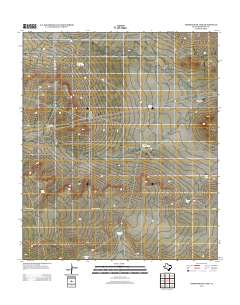 Adobe House Tank 2012 topographic map thumbnail