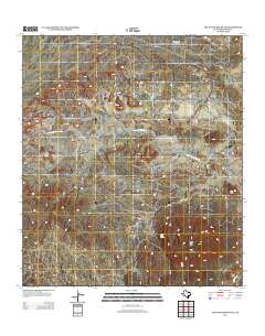 Agua Fria Mountain 2013 topographic map thumbnail
