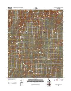 Alamocitos Camp 2012 topographic map thumbnail