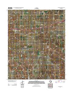 Alanreed 2012 topographic map thumbnail