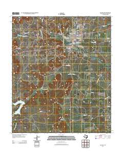 Albany 2012 topographic map thumbnail