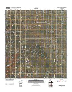 Albercas Ranch 2013 topographic map thumbnail
