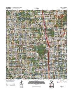 Aldine 2013 topographic map thumbnail