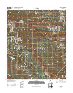 Aledo 2012 topographic map preview