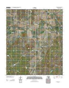 Algerita 2012 topographic map thumbnail