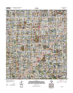 Alief 2013 topographic map thumbnail