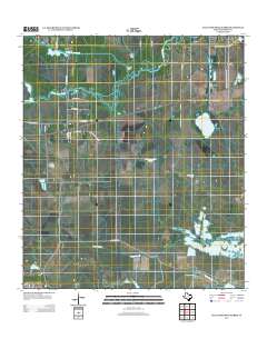 Alligator Hole Marsh 2013 topographic map thumbnail