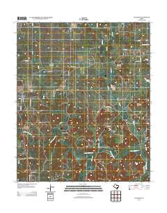 Antelope 2012 topographic map thumbnail
