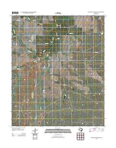 Antelope Creek SW 2013 topographic map thumbnail