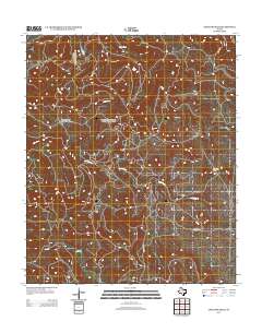 Antelope Hills 2012 topographic map thumbnail
