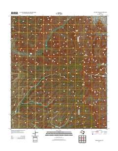 Apache Peak 2013 topographic map thumbnail