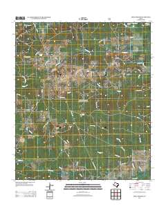 Apple Springs 2013 topographic map thumbnail