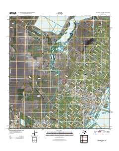 Aransas Pass 2013 topographic map thumbnail