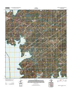Arroyo Clareno 2012 topographic map thumbnail
