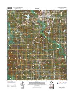 Atlanta South 2013 topographic map thumbnail