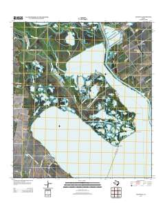 Austwell 2013 topographic map thumbnail