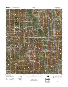 Baggett Ranch 2012 topographic map thumbnail
