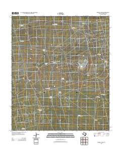 Baird Lake 2012 topographic map thumbnail