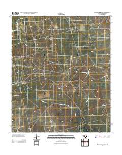 Ballinger Ranch 2012 topographic map thumbnail