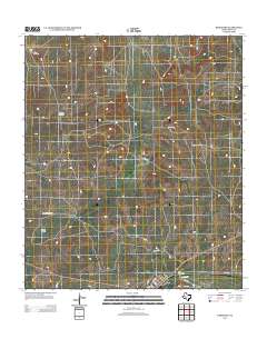 Barnhart 2012 topographic map thumbnail