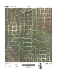 Barnhart SW 2013 topographic map thumbnail