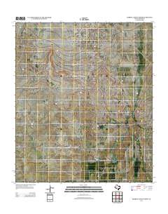 Barrilla Draw North 2012 topographic map thumbnail