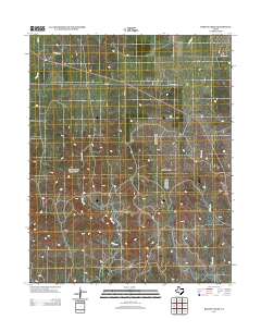 Barton Creek 2012 topographic map thumbnail