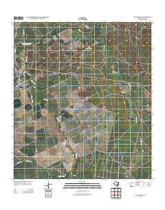 Batesville 2013 topographic map thumbnail