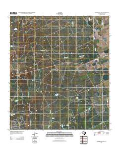 Batesville NW 2013 topographic map thumbnail