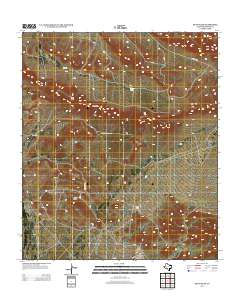 Bean Hills 2013 topographic map thumbnail