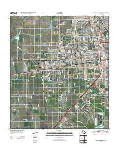 Beaumont West 2013 topographic map thumbnail