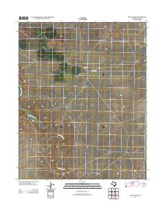Beck Ranch 2012 topographic map thumbnail