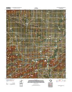 Beckwith Hills 2012 topographic map thumbnail