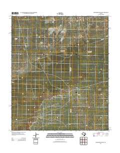 Bedford Ranch 2012 topographic map thumbnail