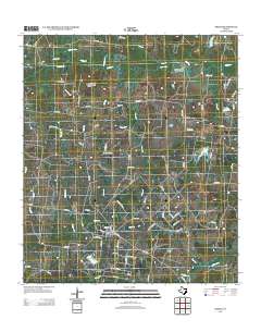 Bedias 2013 topographic map thumbnail