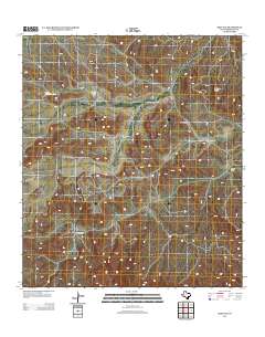 Beef Gap 2013 topographic map thumbnail