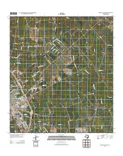 Beeville East 2013 topographic map thumbnail