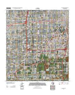 Bellaire 2013 topographic map thumbnail