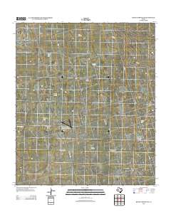 Benge Corner NW 2012 topographic map thumbnail
