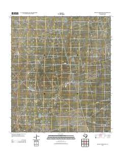 Benge Corner SW 2012 topographic map thumbnail