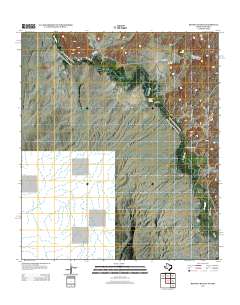 Bennett Ranch 2012 topographic map thumbnail