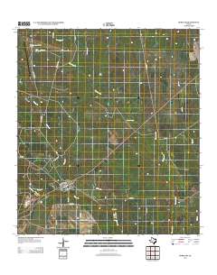 Berclair 2013 topographic map thumbnail
