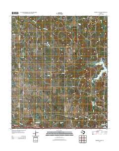 Bernie Lake 2012 topographic map thumbnail