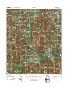 Berryhill Creek 2013 topographic map thumbnail