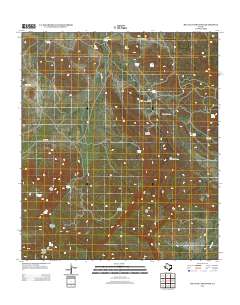 Big Aguja Mountain 2012 topographic map thumbnail