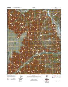 Big Betty Reservoir 2012 topographic map thumbnail