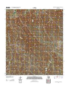 Big Brindle Canyon 2012 topographic map thumbnail