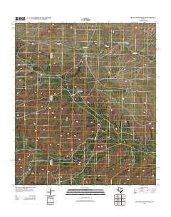 Big Canyon Ranch NE 2012 topographic map thumbnail