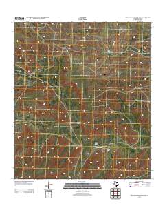 Big Canyon Ranch NW 2012 topographic map thumbnail