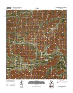 Big Canyon Ranch SW 2012 topographic map thumbnail